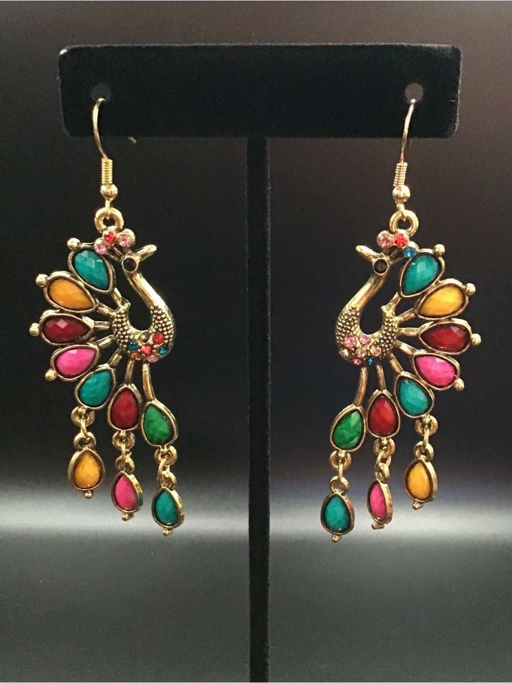 Peacock Earrings